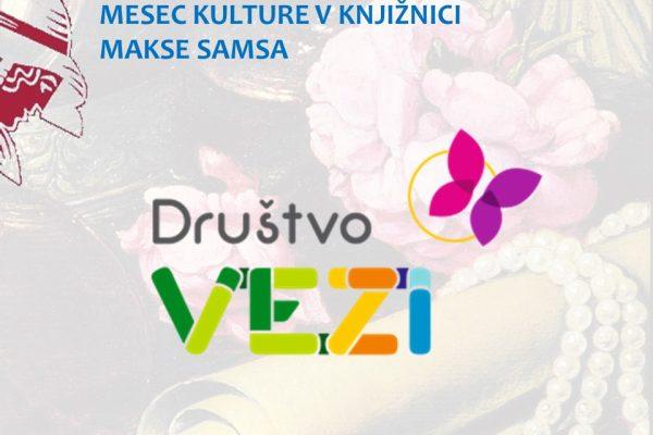 Društvo Vezi na obisku v knjižnici