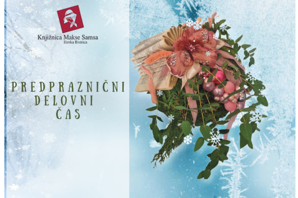 OBVESTILO: predpraznični delovni čas