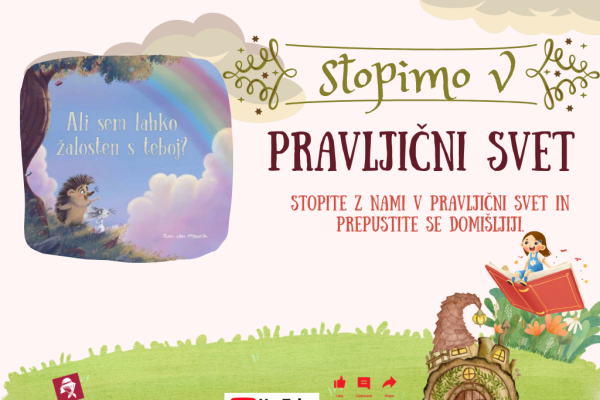 Video pravljica Ali sem lahko žalosten s teboj?