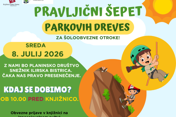 Pravljični šepet parkovih dreves