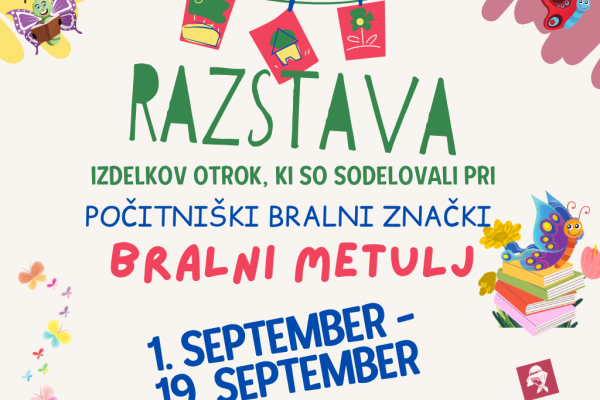 Bralni metulj 2026 skozi oči mladih bralcev
