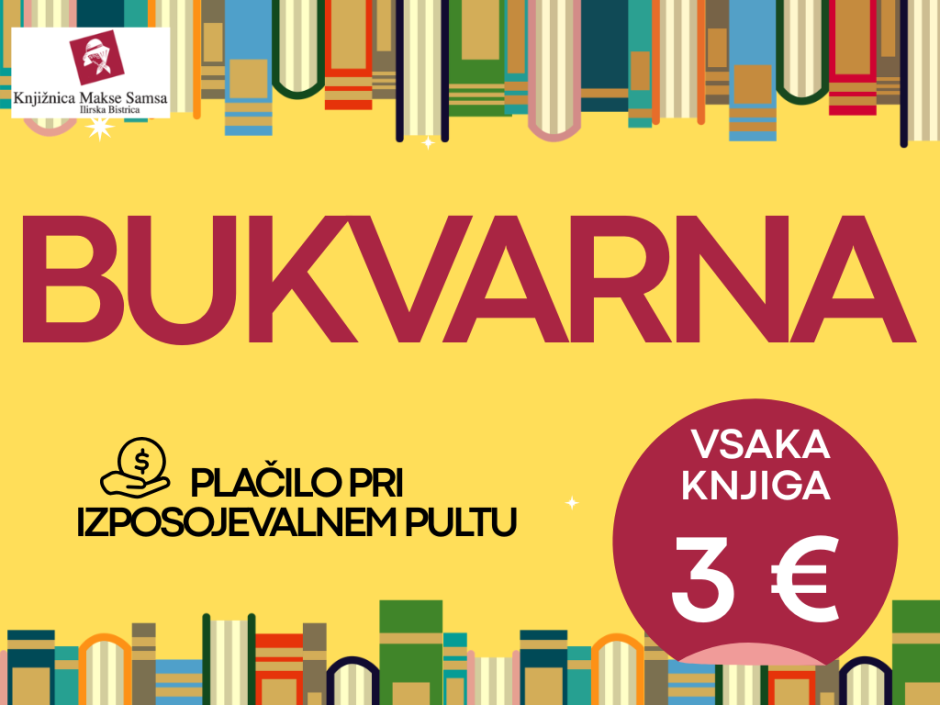 Bukvarna v Knjižnici Makse Samsa